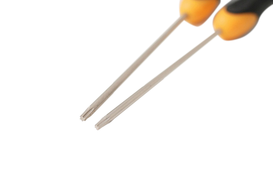 Expert Quality 165mmL High Precision Cr-V Mini Screwdriver: Torx Slotted Phillips