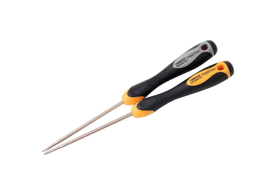 Expert Quality 165mmL High Precision Cr-V Mini Screwdriver: Torx Slotted Phillips