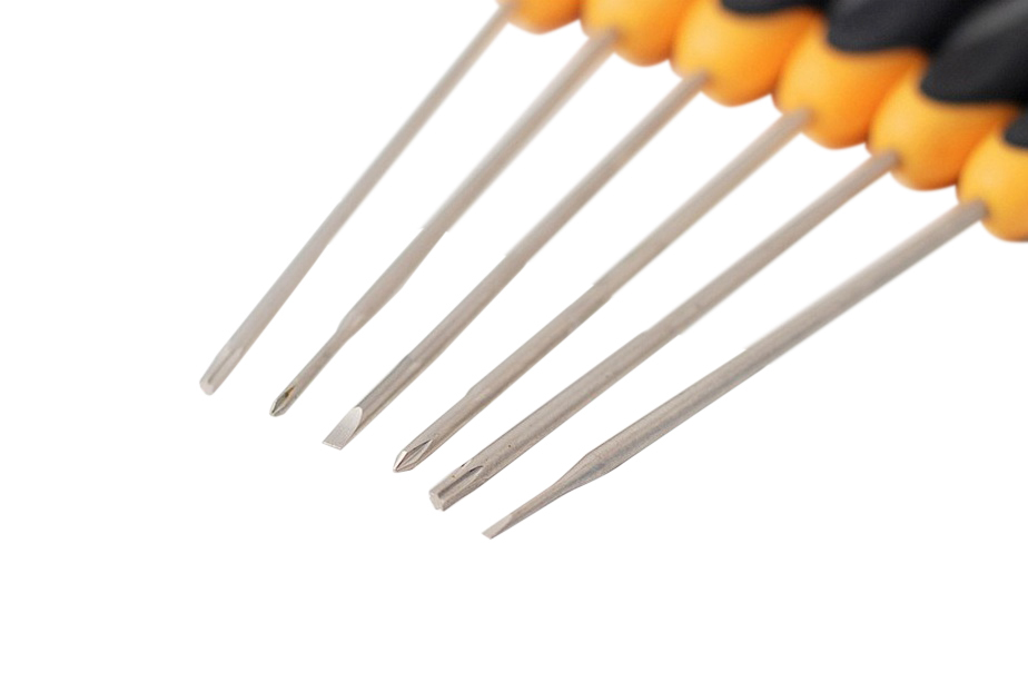 Expert Quality 165mmL High Precision Cr-V Mini Screwdriver: Torx Slotted Phillips