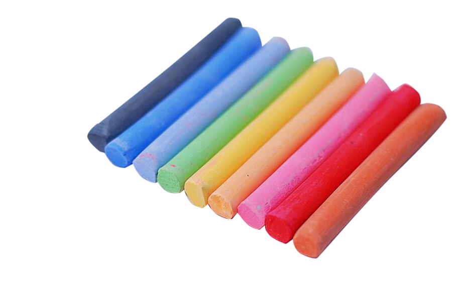 100pc Marking Lumber Crayon Layout Blackboard Board Arts Chalk 9 Assorted Colour