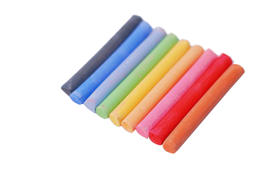 100pc Marking Lumber Crayon Layout Blackboard Board Arts Chalk 9 Assorted Colour