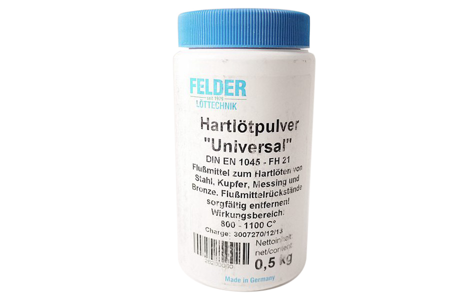 Felder German 500g Universal Hard Solder Powder Welding Brass Copper Alloy Steel
