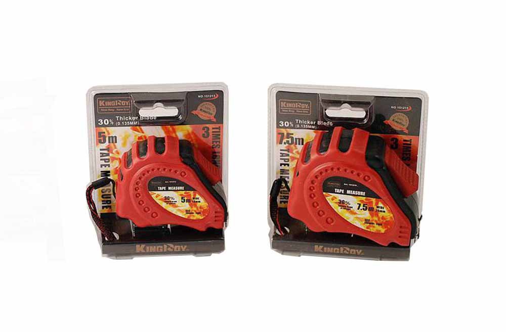 Heavy Duty Retractable 30% Thicker Blade Metric Scale Measuring Tape Measure 5m/7.5m