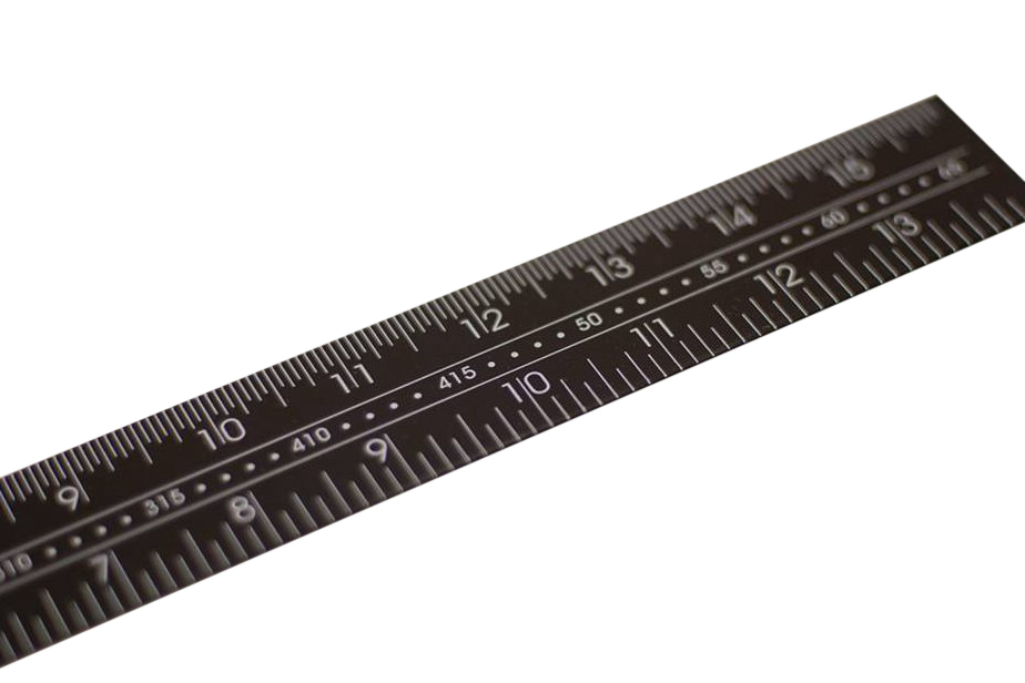 400x600mm Carpenter Steel Rafter & Framing Square Double Face Metric Imperial with Conversion & Rafter Tables