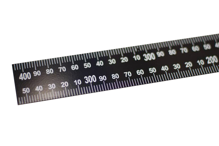 400x600mm Carpenter Steel Rafter & Framing Square Double Face Metric Imperial with Conversion & Rafter Tables