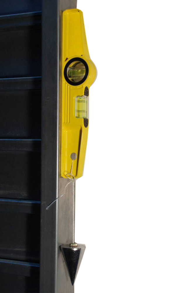 10"/250mm Scaffold Level with Extra Strong Magnets Scaffolding Tools