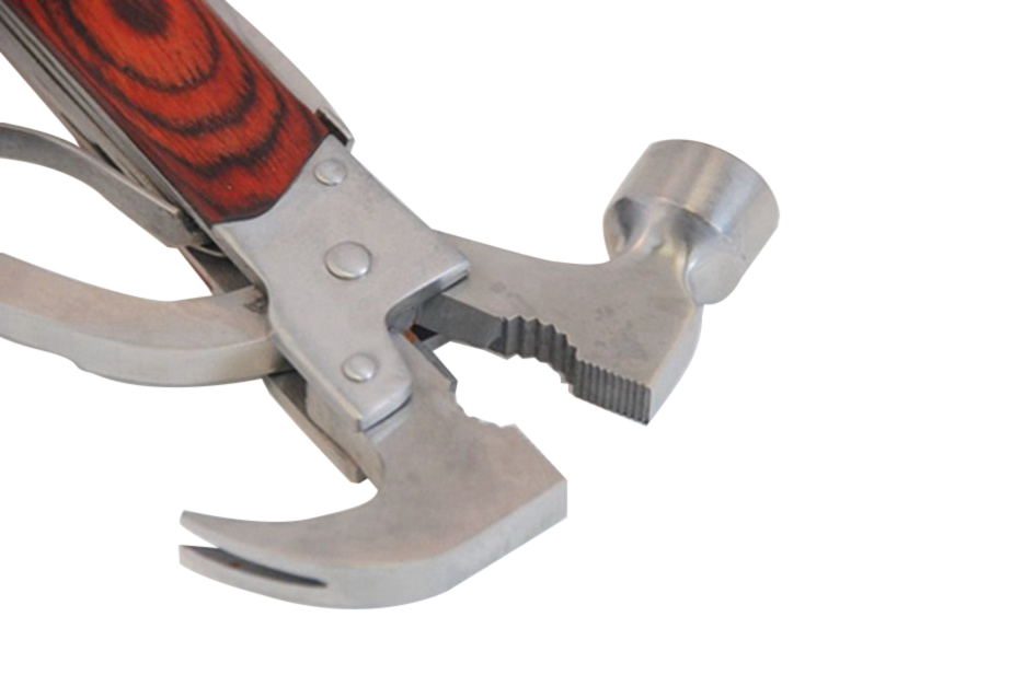 Stainless Steel Fencing Hammer Pliers Knife Multi Tool Wiring Camping Fishing