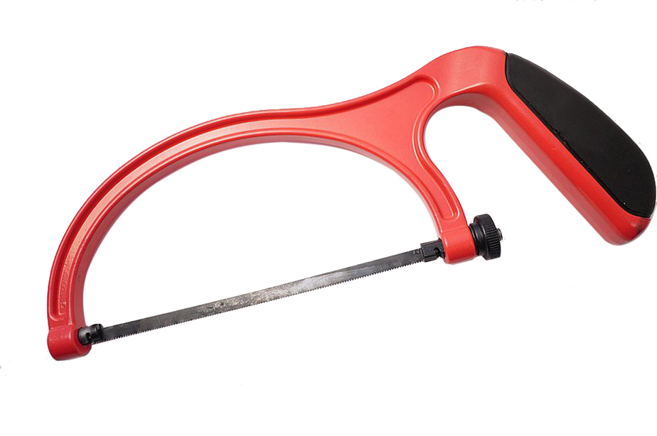 2pc Set 12" Hacksaw + 6" Junior Hack Saw Metal Plastic Woodwork