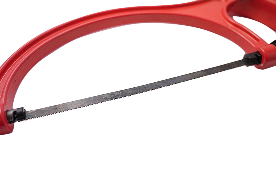 6"/150mm Heavy Duty Junior Hacksaw One-piece All Aluminum Frame Softgrip Handle