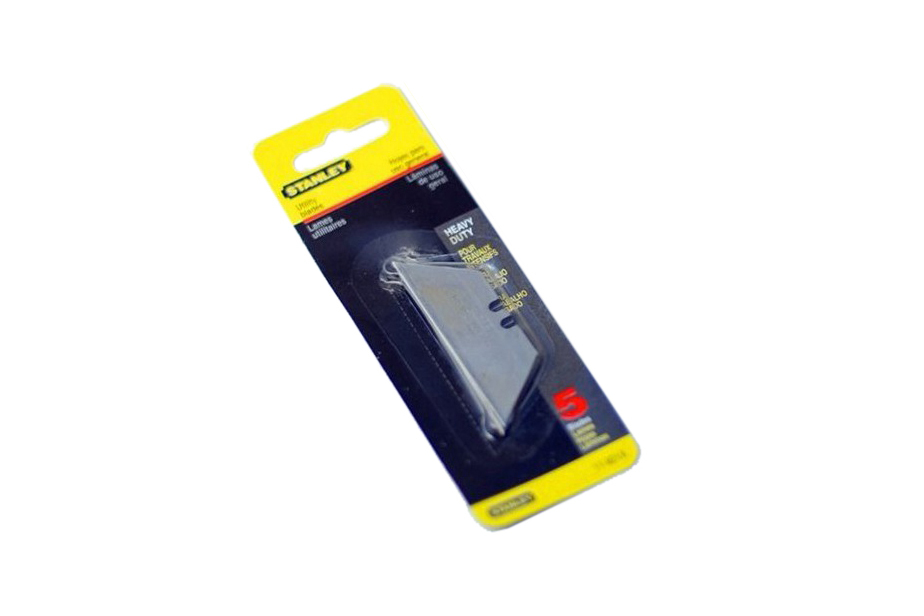 Stanley 5pc-pack Heavy Duty Utility Knife Blade Set Replacement Blade