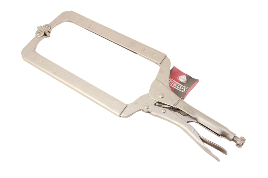 6",14",18" Locking C-Clamp, 9" U Welding and 8" Flat Sheet Metal Clamp 5pc Set