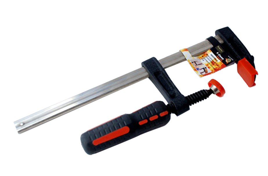 Heavy Duty F-Type Screw Bar Clamp Welding Woodwork Size & Qty Option: 50x250mm-120x600mm