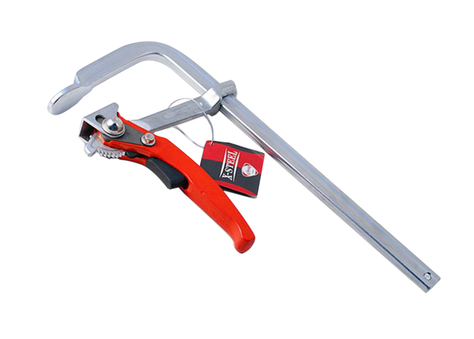 Expert 120x300mm Heal Duty One-piece-all Steel Quick Adjust Ratcheting F Bar Ratchet Clamp