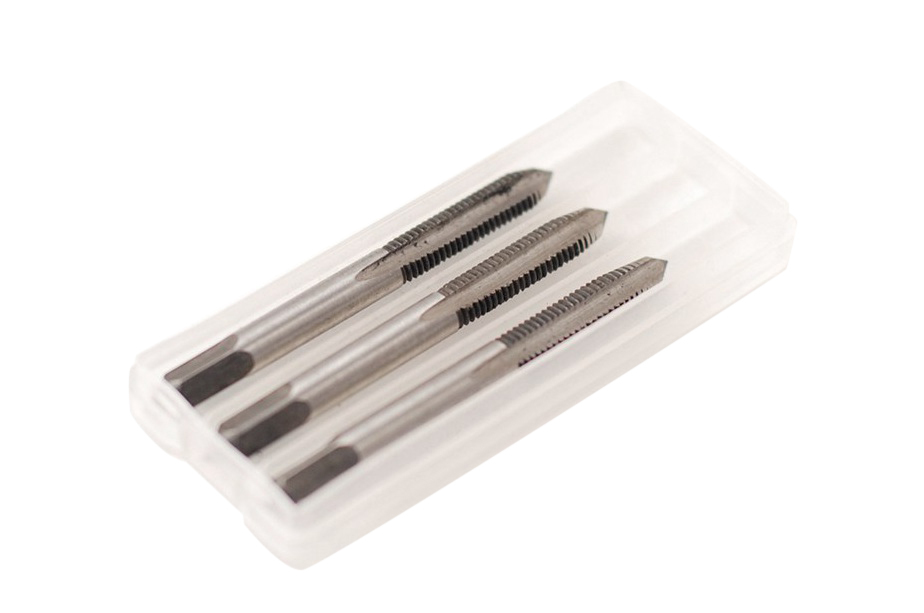 Professional Taper Plug Bottom 3pc Hand Tap Pipe Screw Thread Set: M3-M30
