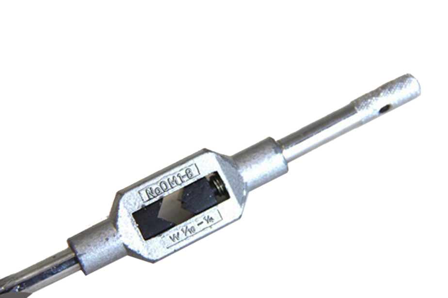 No.1/2/3/4 Tap Wrench Adjustable Hand Tap Reamer Screw Thread Holder