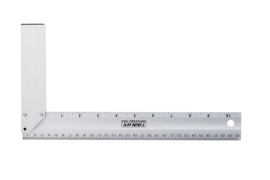 Aluminum Try & Mitre Square Metric & Imperial Graduation Option: 8"/ 12"/ 18"
