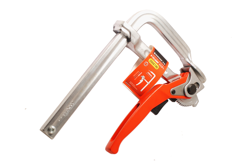Maxpower One-piece-all Steel Quick Adjust Ratcheting F Bar Clamp