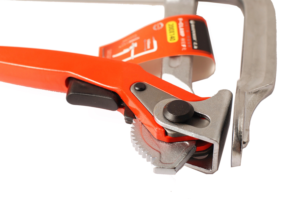 Maxpower One-piece-all Steel Quick Adjust Ratcheting F Bar Clamp