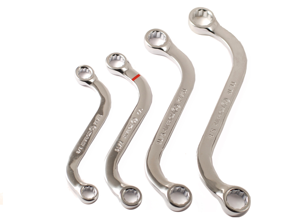 Kobalt USA S Type Obstruction Ring Spanner Set: Metric or SAE/Imperial