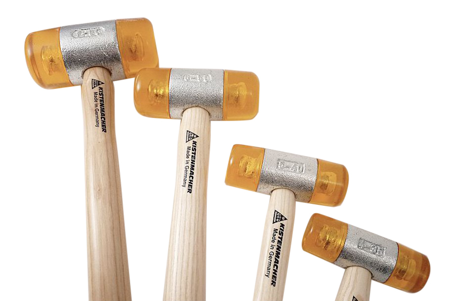Kistenmacher German Two Way Plastic Mallet Cap Hammer Option:4-35/5-40/6-50/7-60mm