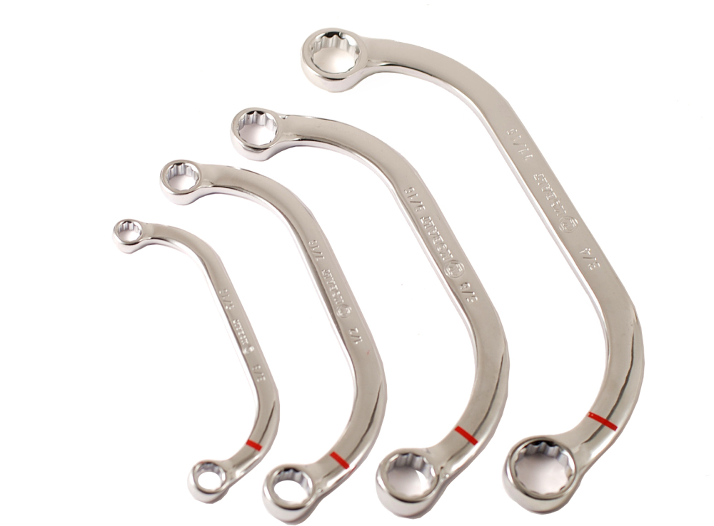 Half Moon Obstruction Ring Spanner C-Type Option:8x10,10x12,13x15,14x17,19x22mm