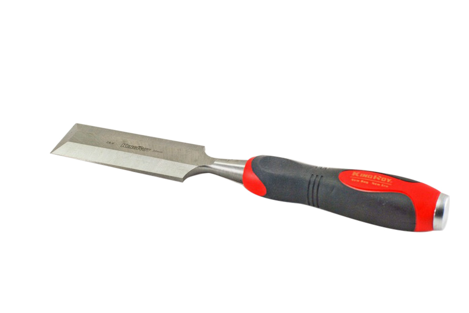 Premium Cr-V Bevel Edge Wood Chisel Grip Handle Carving Tools