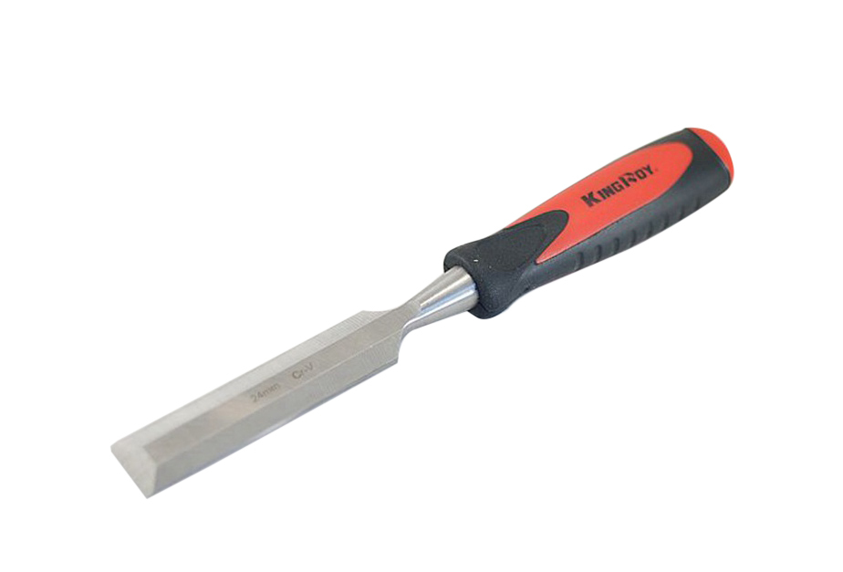 Professional Quality Cr-V 4pc Wood Carpentry Chisel Set: 6-12-18-24mm