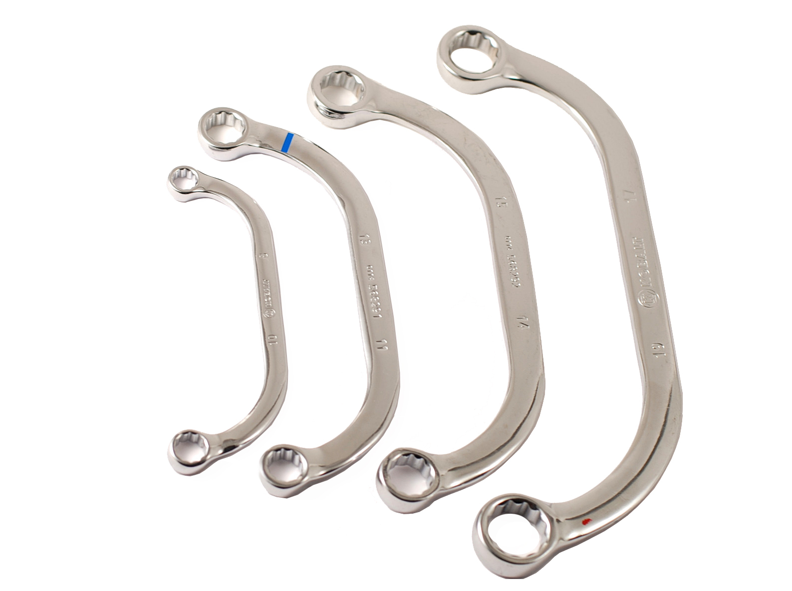 Half Moon Obstruction Ring Spanner C-Type Option:8x10,10x12,13x15,14x17,19x22mm