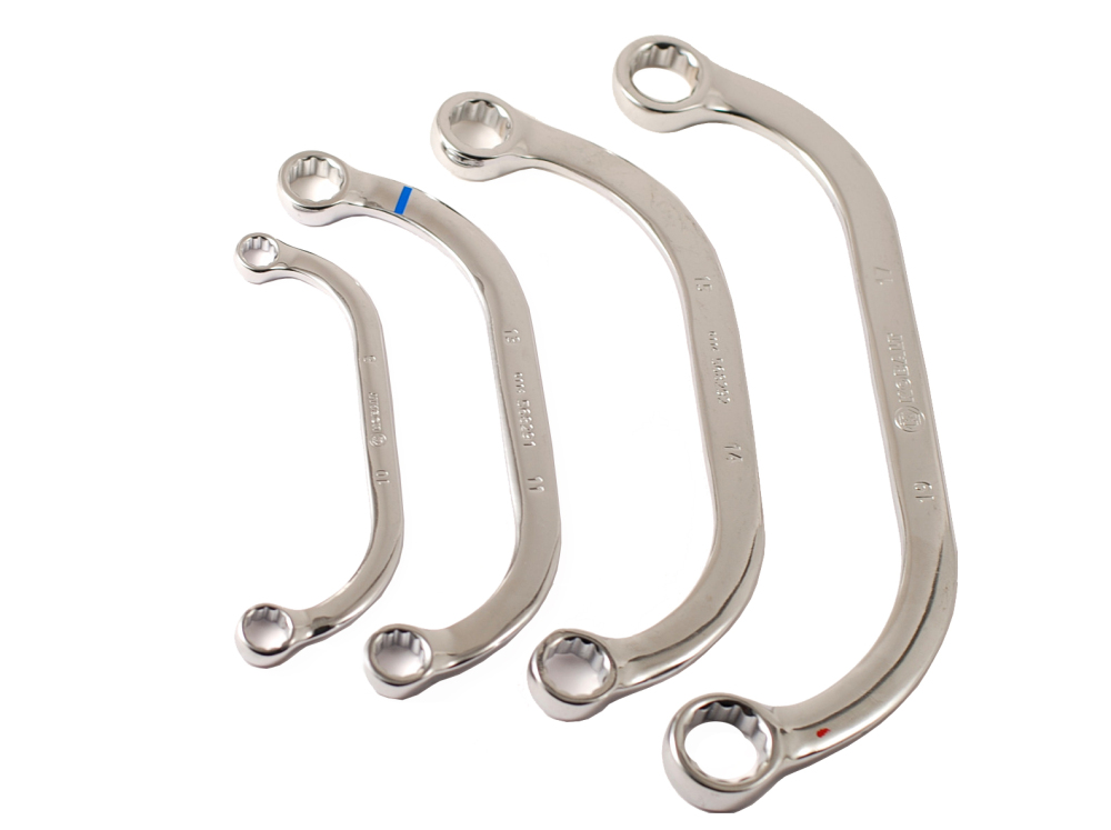 Half Moon Obstruction Ring Spanner C-Type Option:8x10,10x12,13x15,14x17,19x22mm