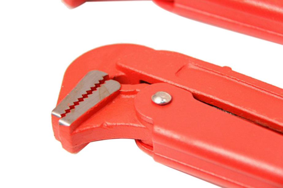 Swedish Type Heavy Duty Pipe Wrench 90°  Jaw  Option:1",1.5",2"