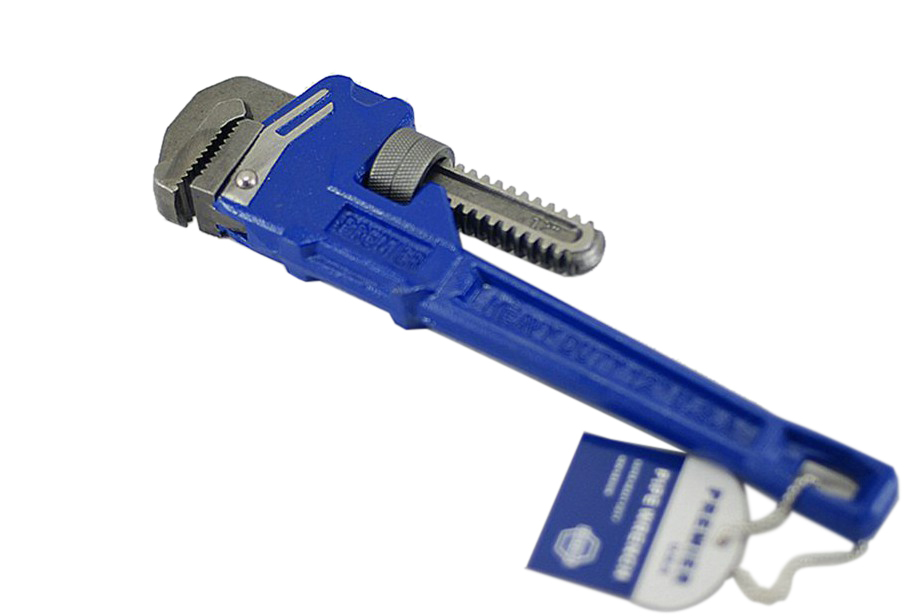 Super Heavy Duty Adjustable Pipe Wrench Highest Grade Malleable Iron Body