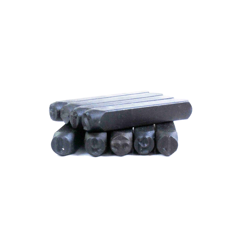 Industrial-Grade Alloy Steel A-Z Alphabet Letter or 0-9 Number Punch Stamp
