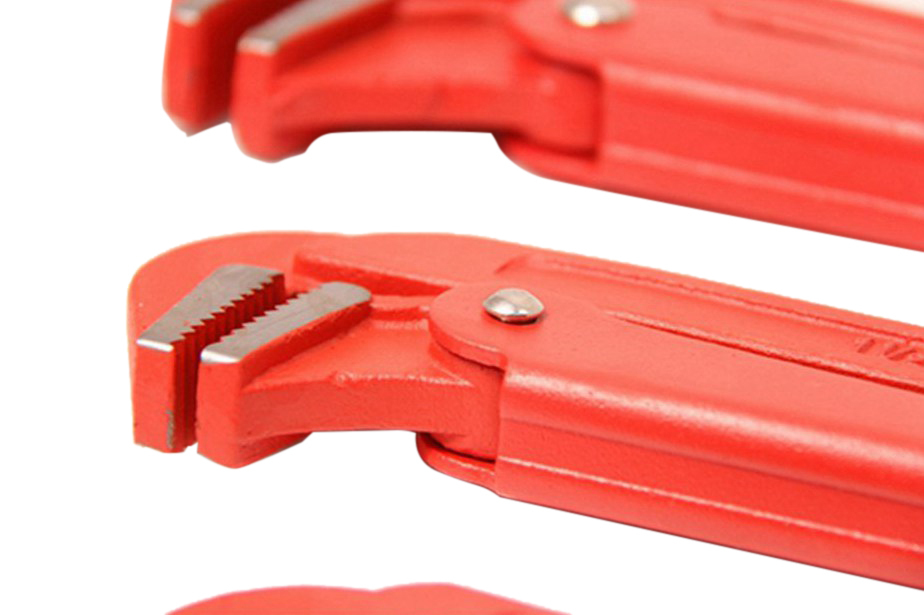 Swedish Type Heavy Duty Pipe Wrench 90°  Jaw  Option:1",1.5",2"