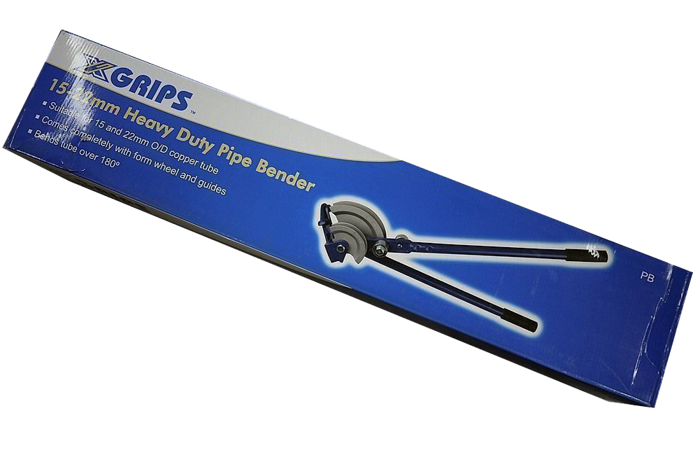 Heavy Duty 2-in-1 15/22mm (O/D) Tube Bender with Form Wheel & Guide Made in Taiwan