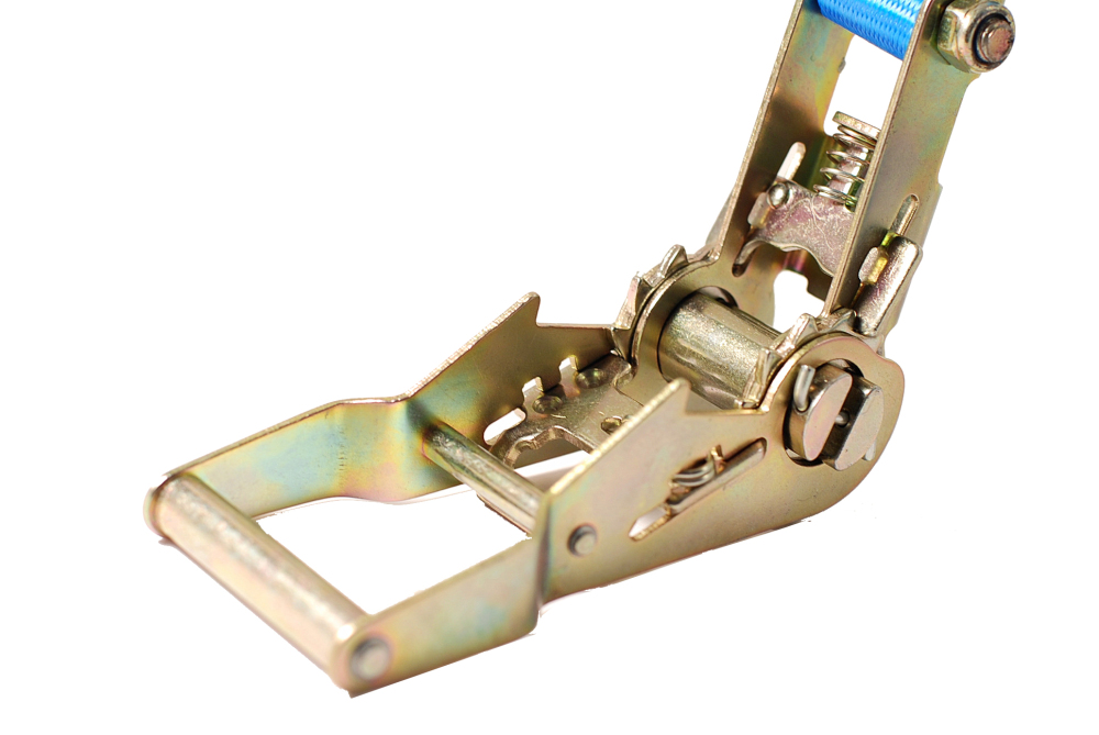 2pc-pack 750kg Boat Trailer Ratchet Buckle for 1"/25mm Tie Down Strap with 0.5m Webbing & J Hook