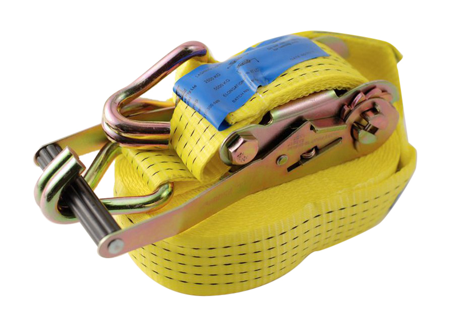 5Ton Ratchet Strap Tie Down 2"x10m Polyester Cargo Lashing Strap LC 5Ton