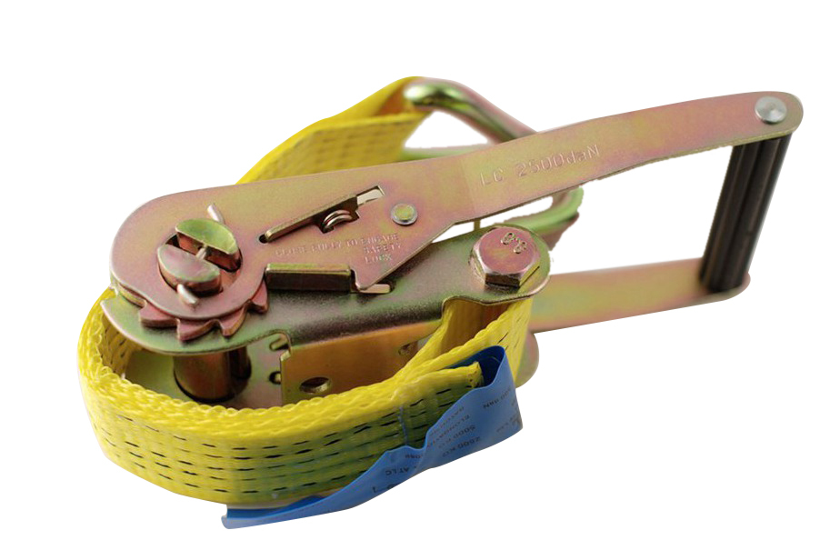 5Ton Ratchet Strap Tie Down 2"x10m Polyester Cargo Lashing Strap LC 5Ton