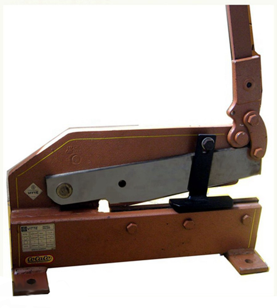 VITTE Original German Made Bench Type Manual Shear Cutter Cut Plate Steel