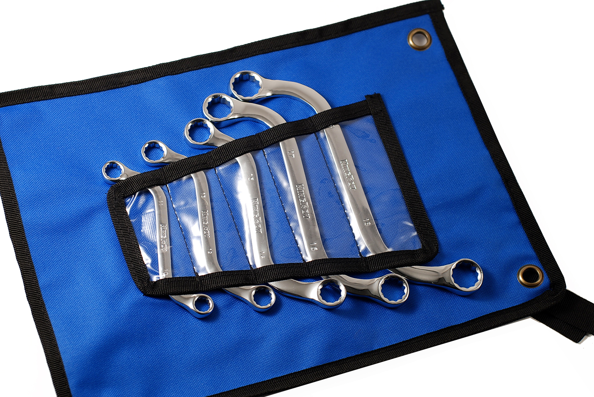 Canvas Tool Roll Pouch for Stubby/C/S-type Spanner Display & Storage