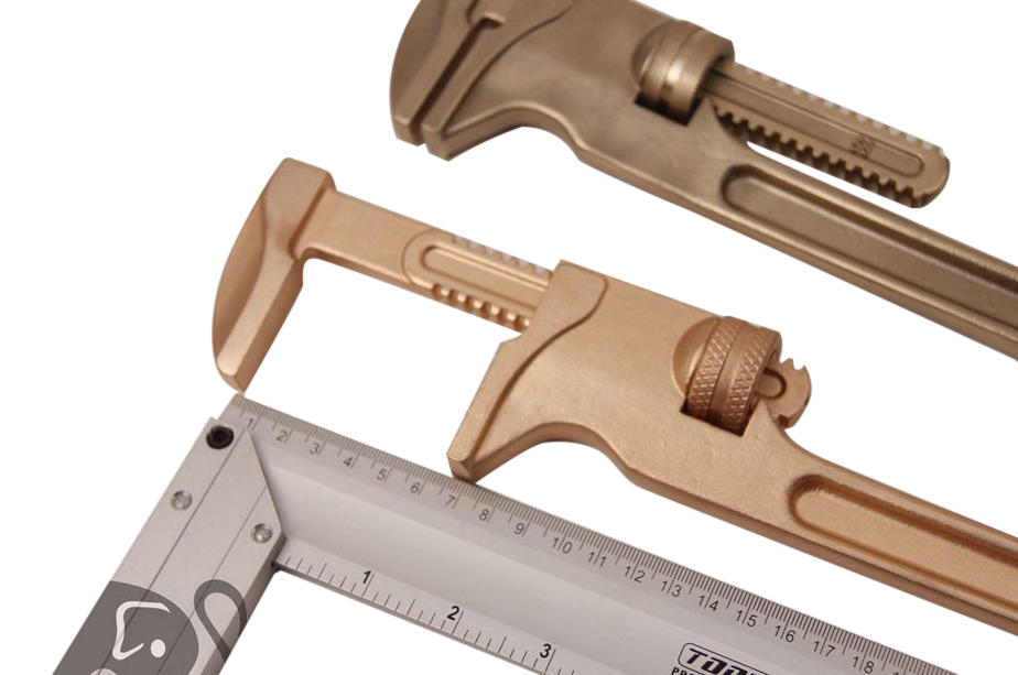 Non-Sparking Spark Proof Monkey Spanner Auto Wrench 12"/305mm Be-Cu/ Al-Cu Certified