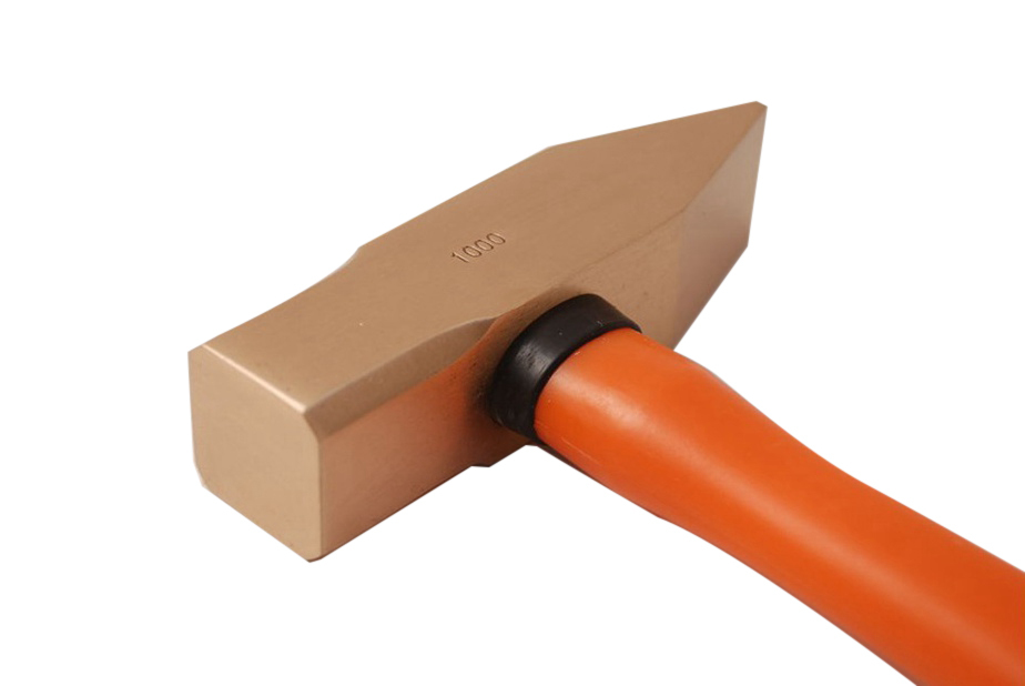 Spark Proof Non-Sparking Cross Pein Machanist Hammer Be-Cu Copper/ Al-Br Brass Certified