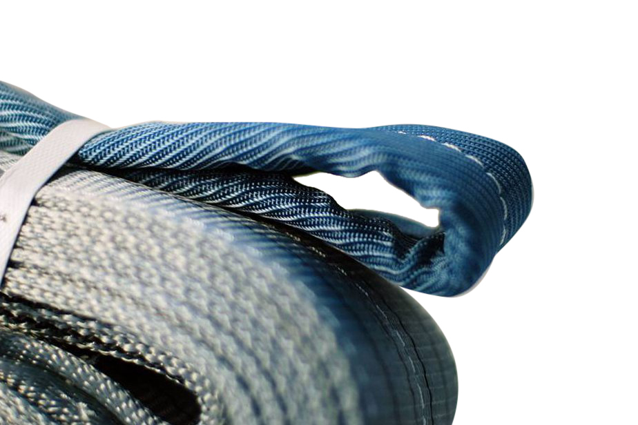 Industrial 6:1 Saftey Factor Polyester Webbing Flat Lifting Sling 2 Ply 1-8Tx2-10m