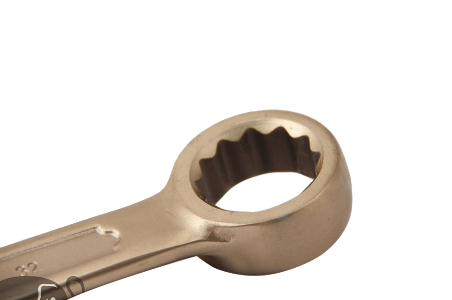 Spark Proof Non Sparking Al-Br Brass Combination Ring Open End Spanner Certified