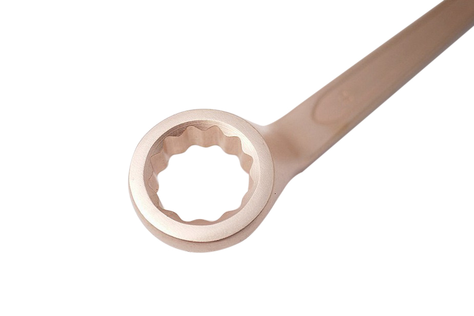 30mm Sparkproof Non Sparking Offset Podger Ring Spanner Be-Cu Copper/ Al-Cu Brass Certified