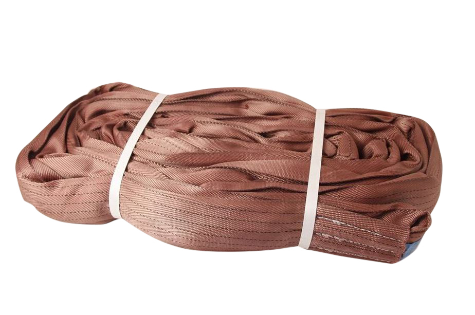 Industrial 7:1 Safety Factor Polyester Webbing Round Lifting Sling WLL 1T-6Tx4m-8m