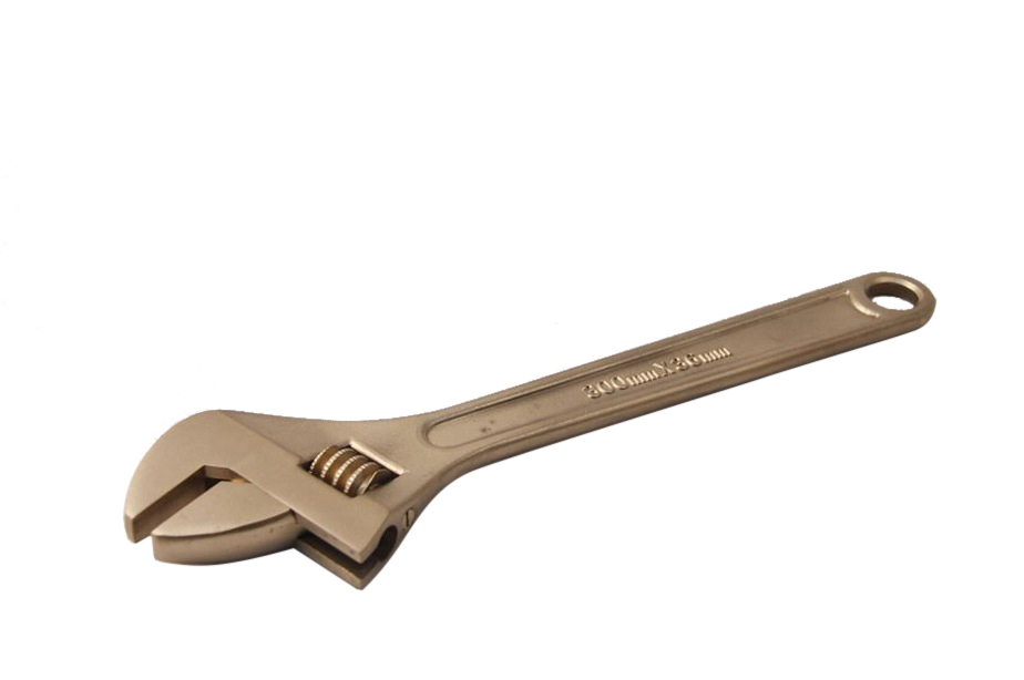 Non-Sparking Sparkproof Adjustable Spanner Wrench Shifter Be-Cu/ Al-Cu Certified
