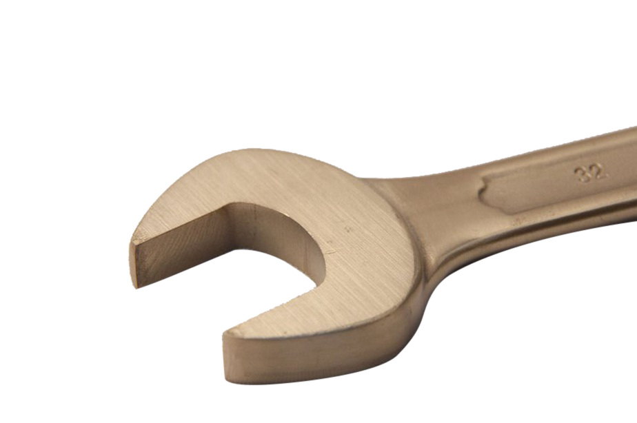 Spark Proof Non Sparking Al-Br Brass Combination Ring Open End Spanner Certified