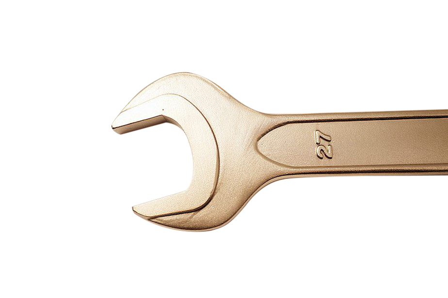 27x30mm Spark Proof Non Sparking Al-Br Brass/Be-Cu Copper Double Open End Spanner Wrench Certified