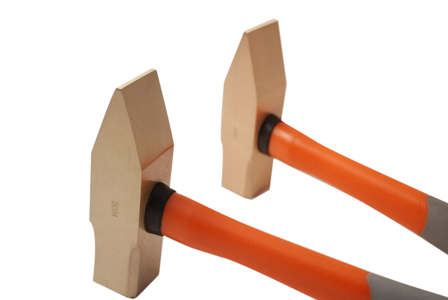 Spark Proof Non-Sparking Cross Pein Machanist Hammer Be-Cu Copper/ Al-Br Brass Certified