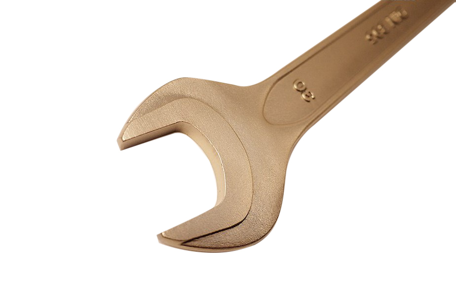27x30mm Spark Proof Non Sparking Al-Br Brass/Be-Cu Copper Double Open End Spanner Wrench Certified